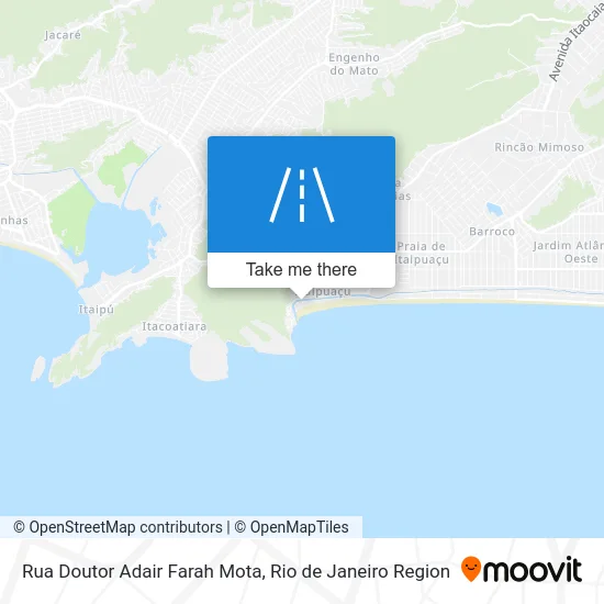 Rua Doutor Adair Farah Mota map