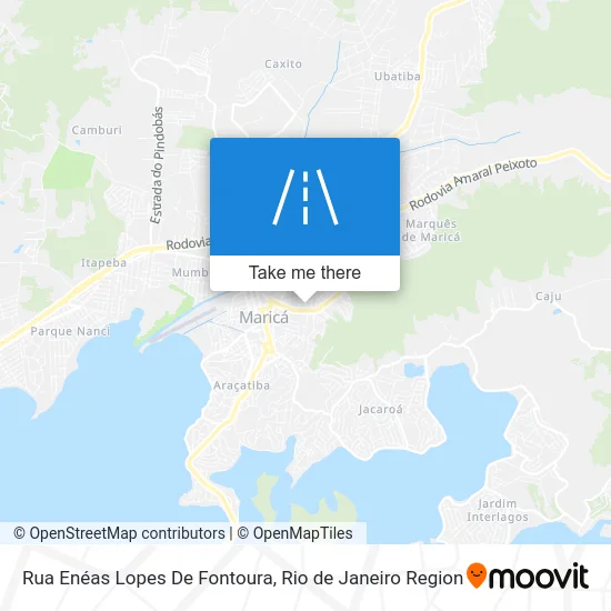 Rua Enéas Lopes De Fontoura map