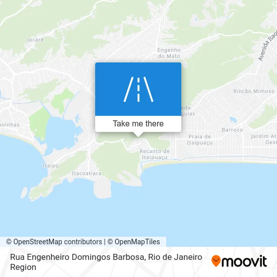 Rua Engenheiro Domingos Barbosa map
