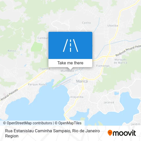 Rua Estanislau Caminha Sampaio map