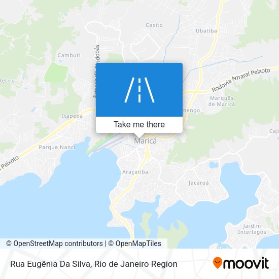 Rua Eugênia Da Silva map
