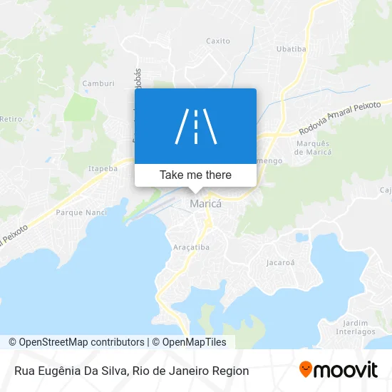 Rua Eugênia Da Silva map