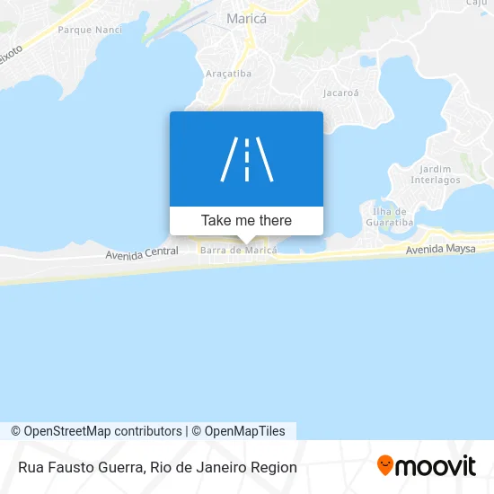 Rua Fausto Guerra map