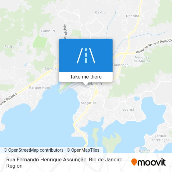 Rua Fernando Henrique Assunção map