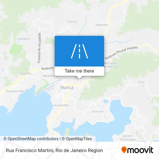 Rua Francisco Martini map