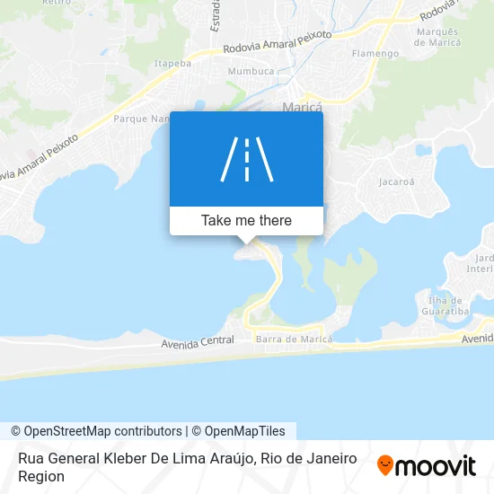 Rua General Kleber De Lima Araújo map