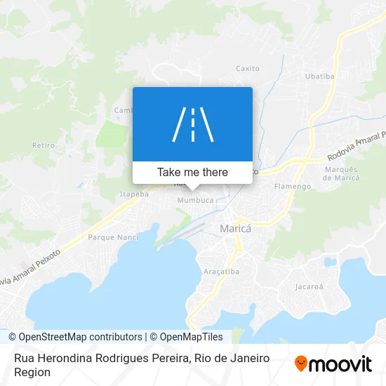 Rua Herondina Rodrigues Pereira map