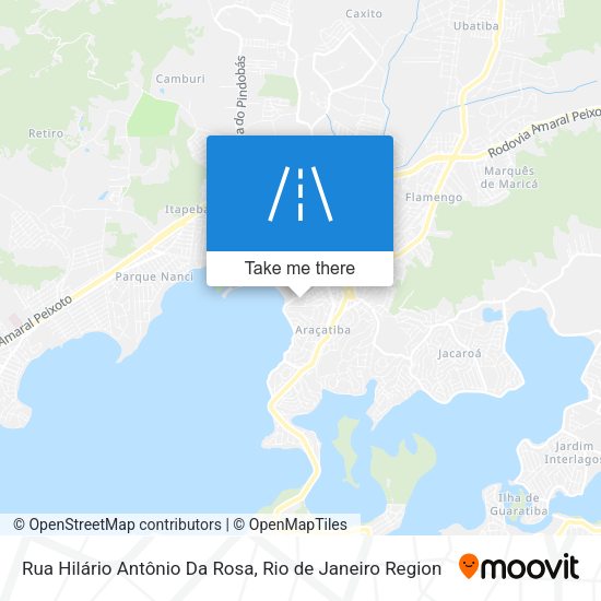 Rua Hilário Antônio Da Rosa map