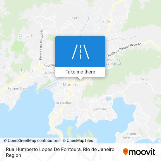 Rua Humberto Lopes De Fontoura map