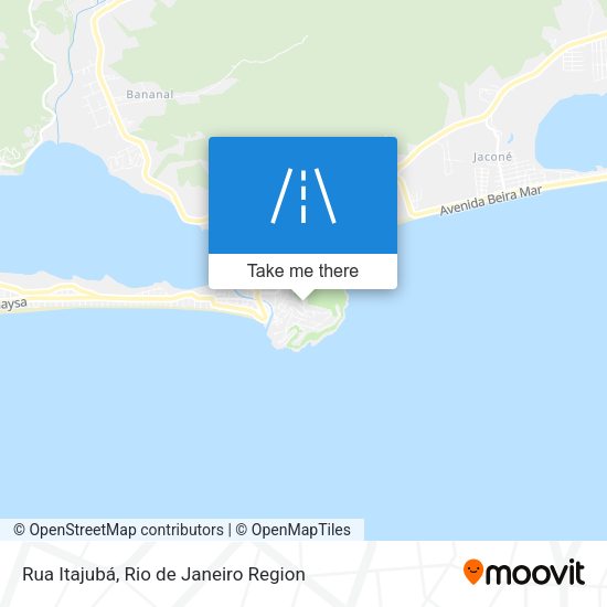 Rua Itajubá map