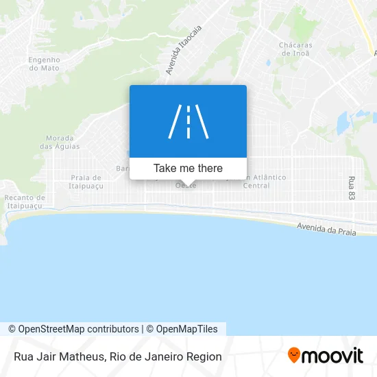 Rua Jair Matheus map