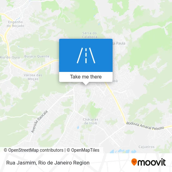Rua Jasmim map