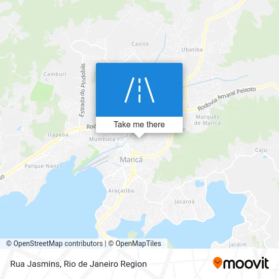 Rua Jasmins map