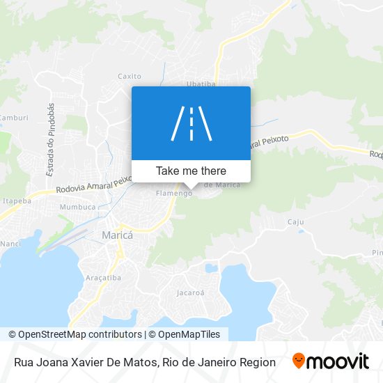 Rua Joana Xavier De Matos map