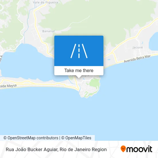 Rua João Bucker Aguiar map