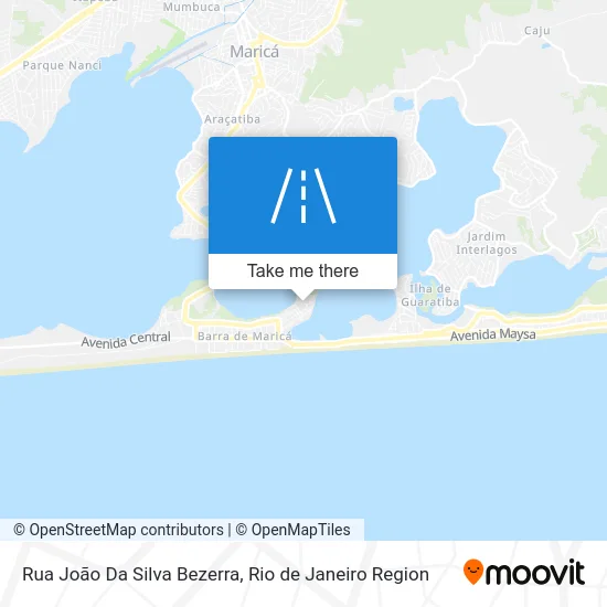 Rua João Da Silva Bezerra map