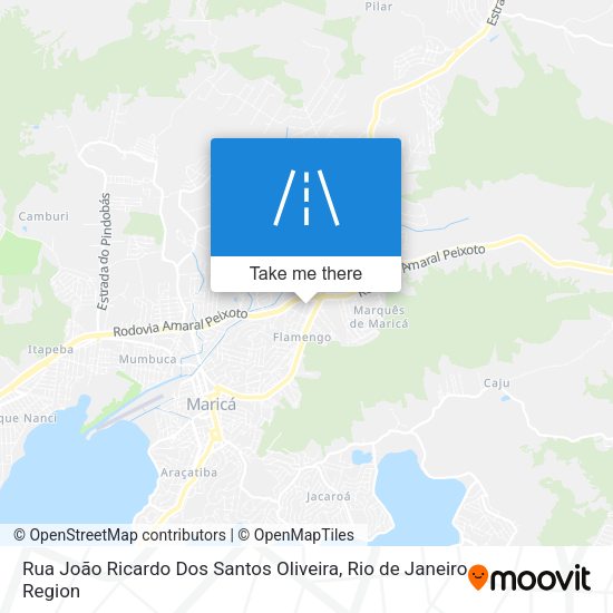 Rua João Ricardo Dos Santos Oliveira map