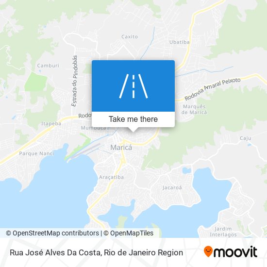 Rua José Alves Da Costa map