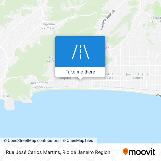 Rua José Carlos Martins map