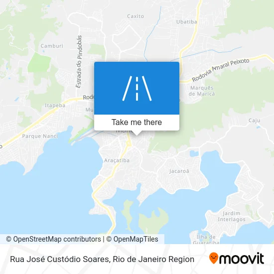 Rua José Custódio Soares map
