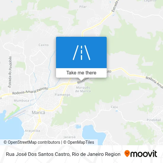 Rua José Dos Santos Castro map