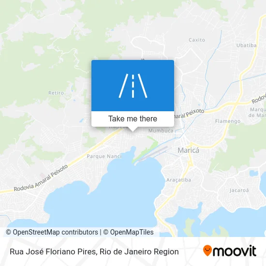 Rua José Floriano Pires map