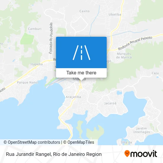 Rua Jurandir Rangel map