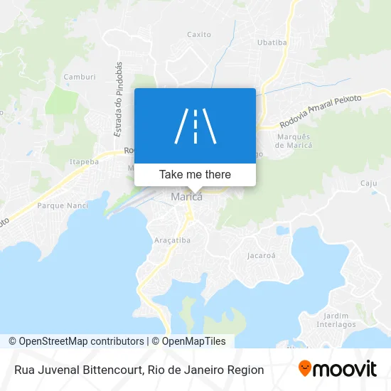 Rua Juvenal Bittencourt map