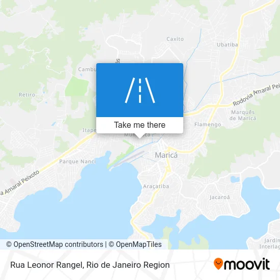 Rua Leonor Rangel map