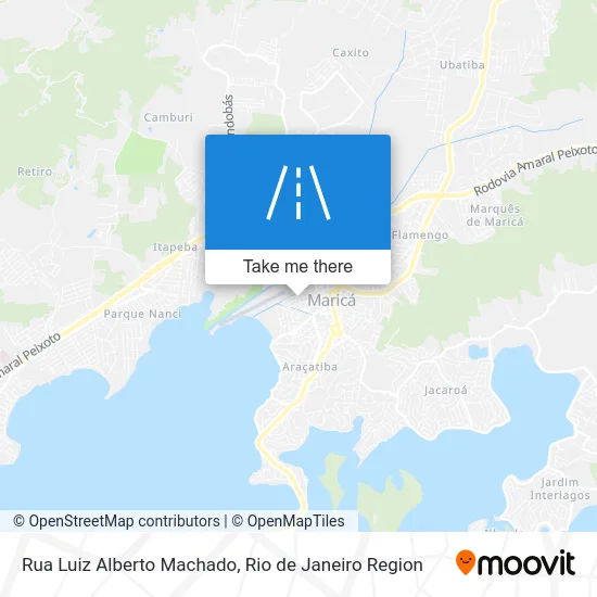 Rua Luiz Alberto Machado map