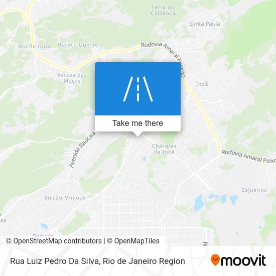 Rua Luiz Pedro Da Silva map