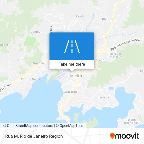 Rua M map
