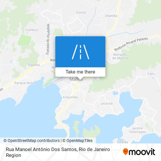 Rua Manoel Antônio Dos Santos map