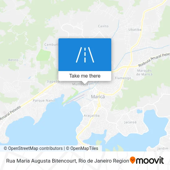 Rua Maria Augusta Bitencourt map