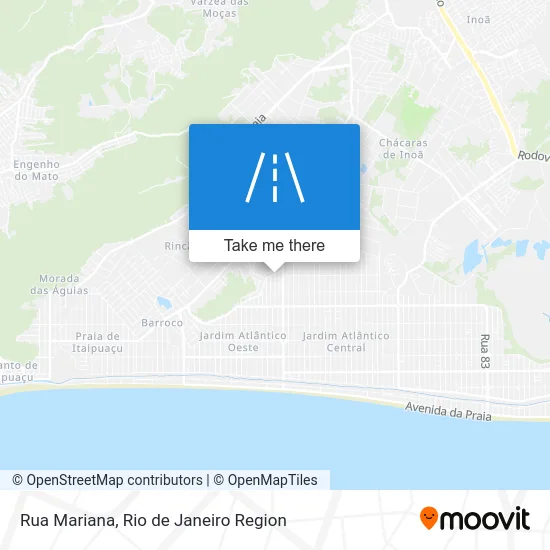 Rua Mariana map