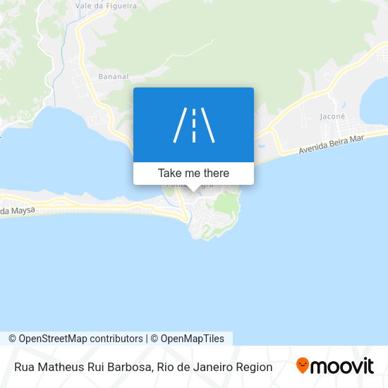 Rua Matheus Rui Barbosa map