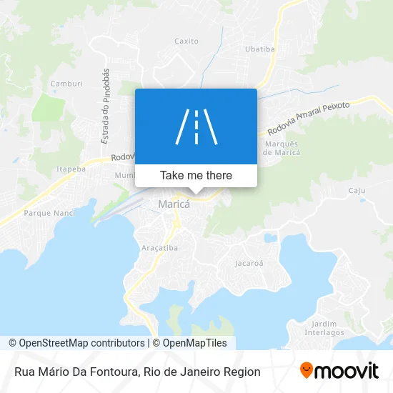 Rua Mário Da Fontoura map