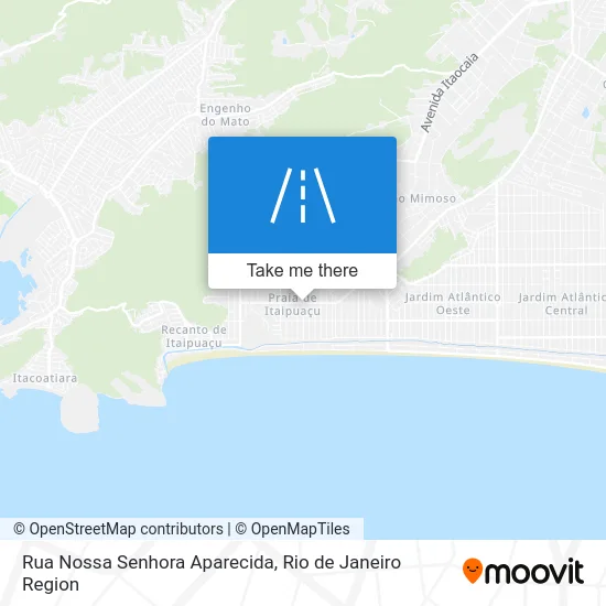 Rua Nossa Senhora Aparecida map