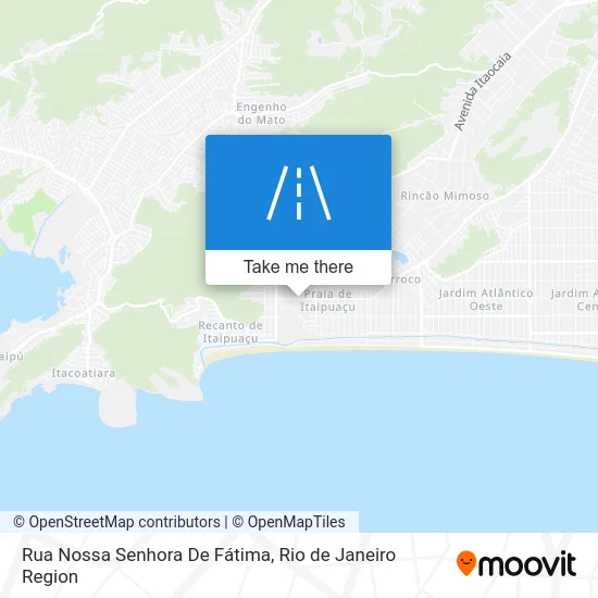 Rua Nossa Senhora De Fátima map