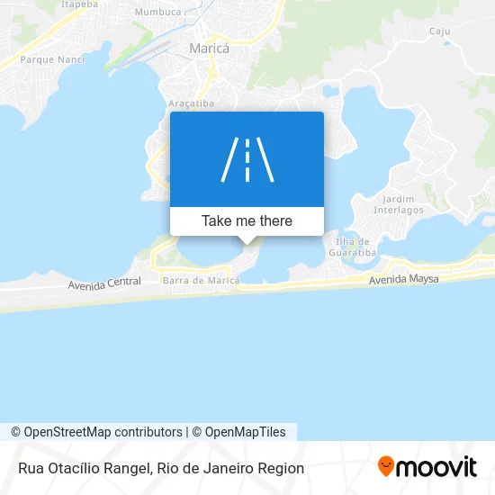 Rua Otacílio Rangel map