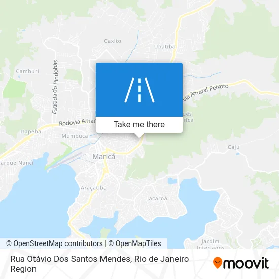 Rua Otávio Dos Santos Mendes map
