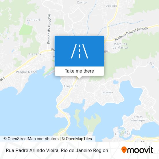 Rua Padre Arlindo Vieira map