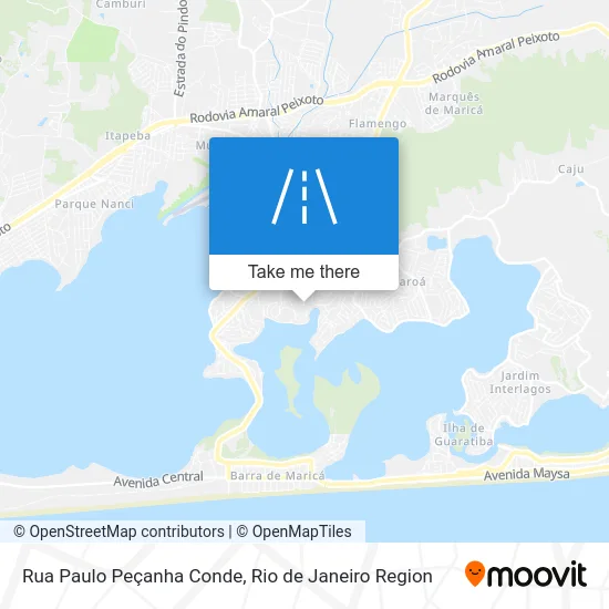 Rua Paulo Peçanha Conde map
