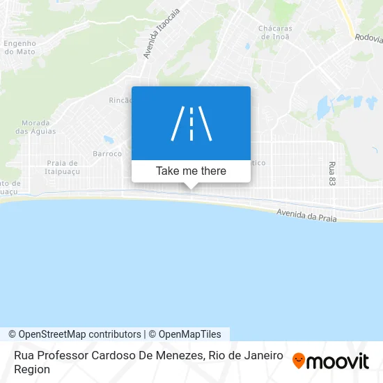 Rua Professor Cardoso De Menezes map