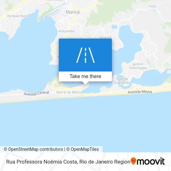 Rua Professora Noêmia Costa map