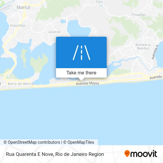 Rua Quarenta E Nove map