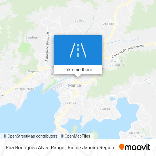 Rua Rodrigues Alves Rangel map