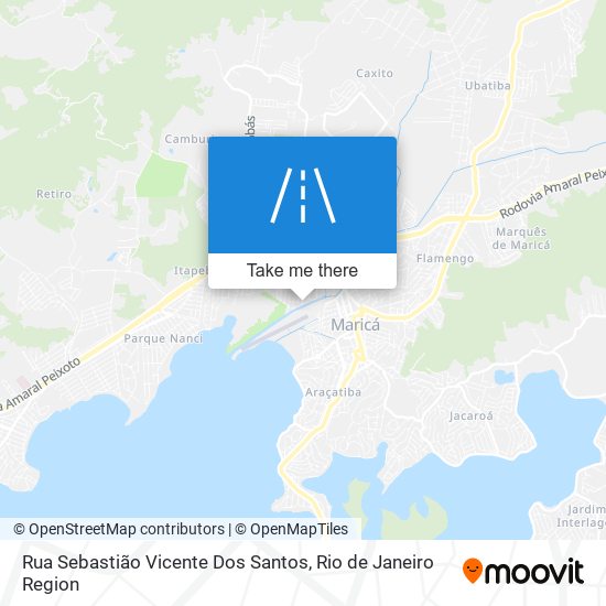 Rua Sebastião Vicente Dos Santos map