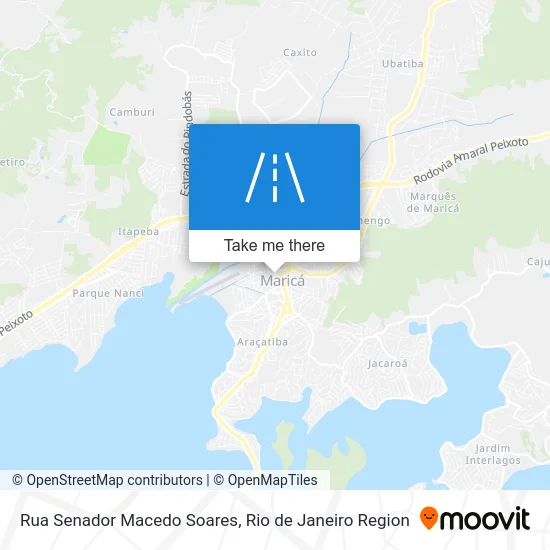 Rua Senador Macedo Soares map