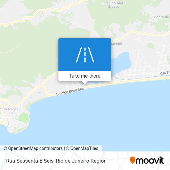 Rua Sessenta E Seis map